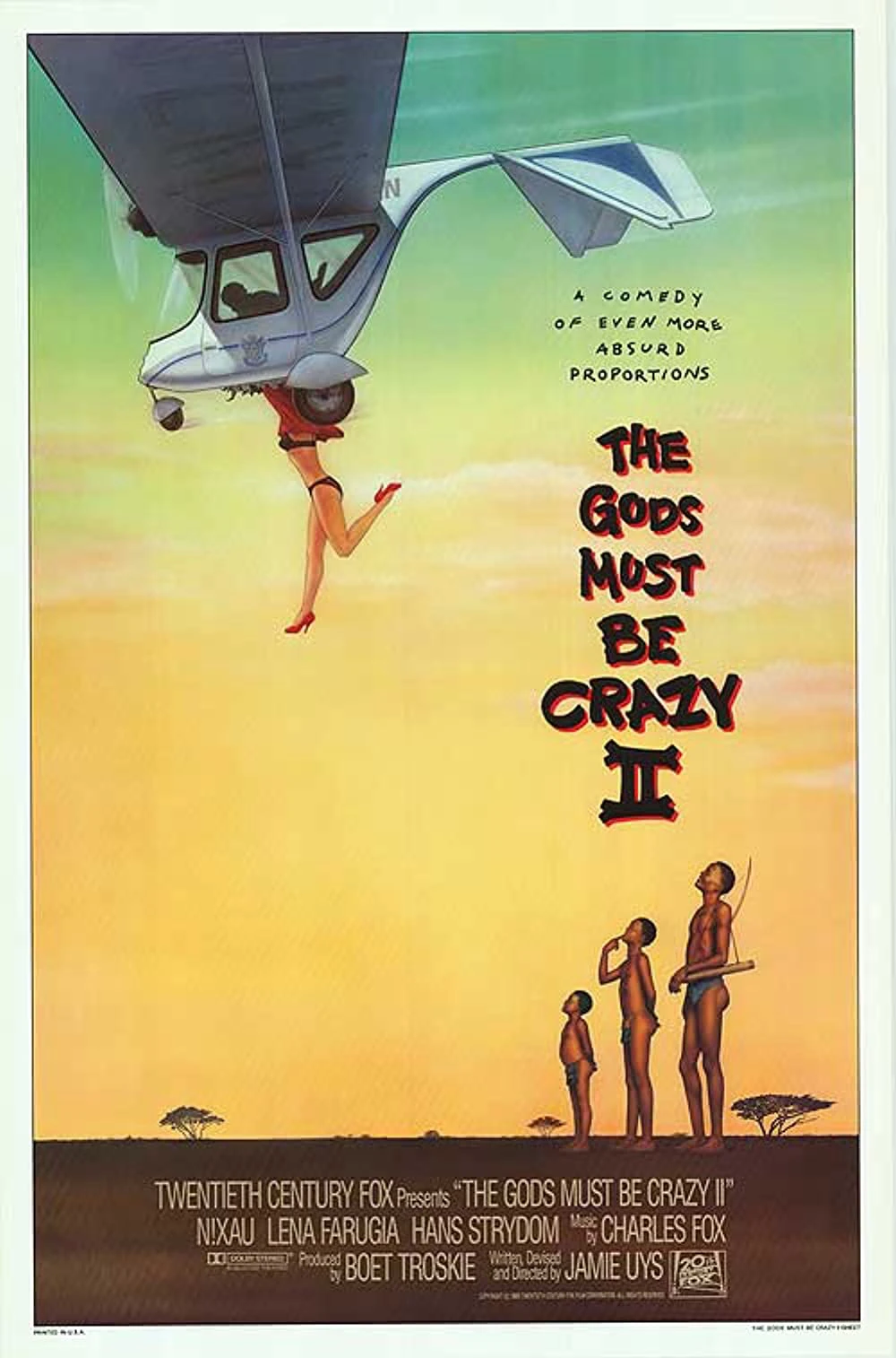 Đến Thượng Đế Cũng Phải Cười 2 | The Gods Must Be Crazy 2 (1989) Đến Thượng Đế Cũng Phải Cười 2 | The Gods Must Be Crazy 2 (1989)