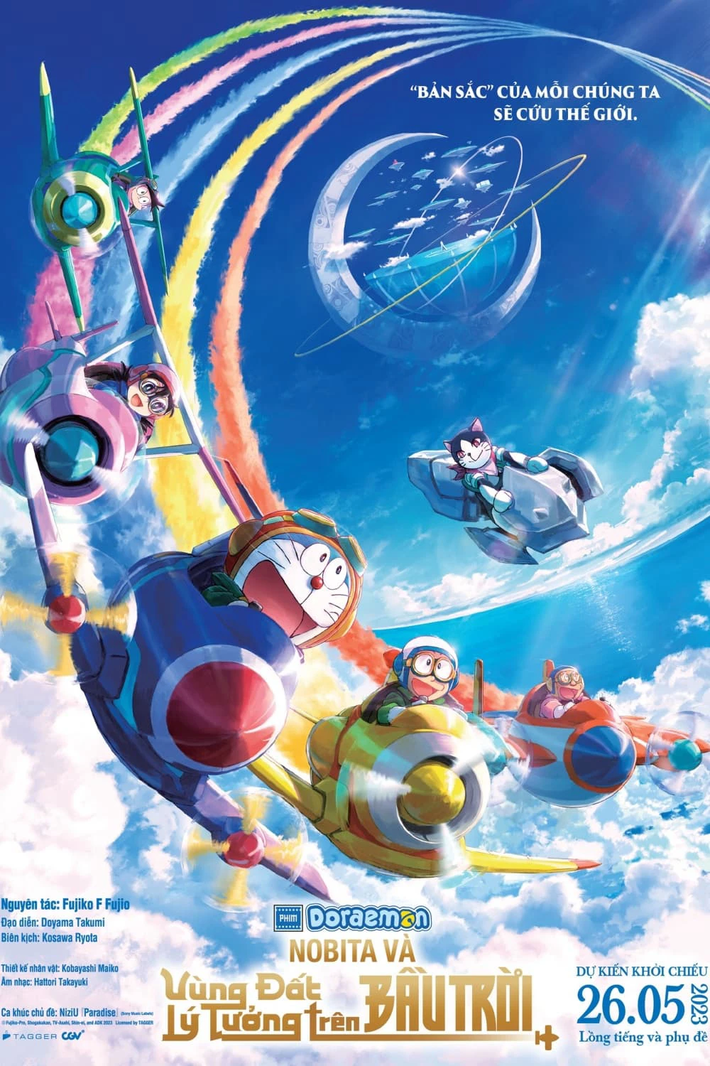 Doraemon: Nobita và Vùng Đất Lý Tưởng Trên Bầu Trời | Doraemon: Nobita's Sky Utopia (2023) Doraemon: Nobita và Vùng Đất Lý Tưởng Trên Bầu Trời | Doraemon: Nobita's Sky Utopia (2023)